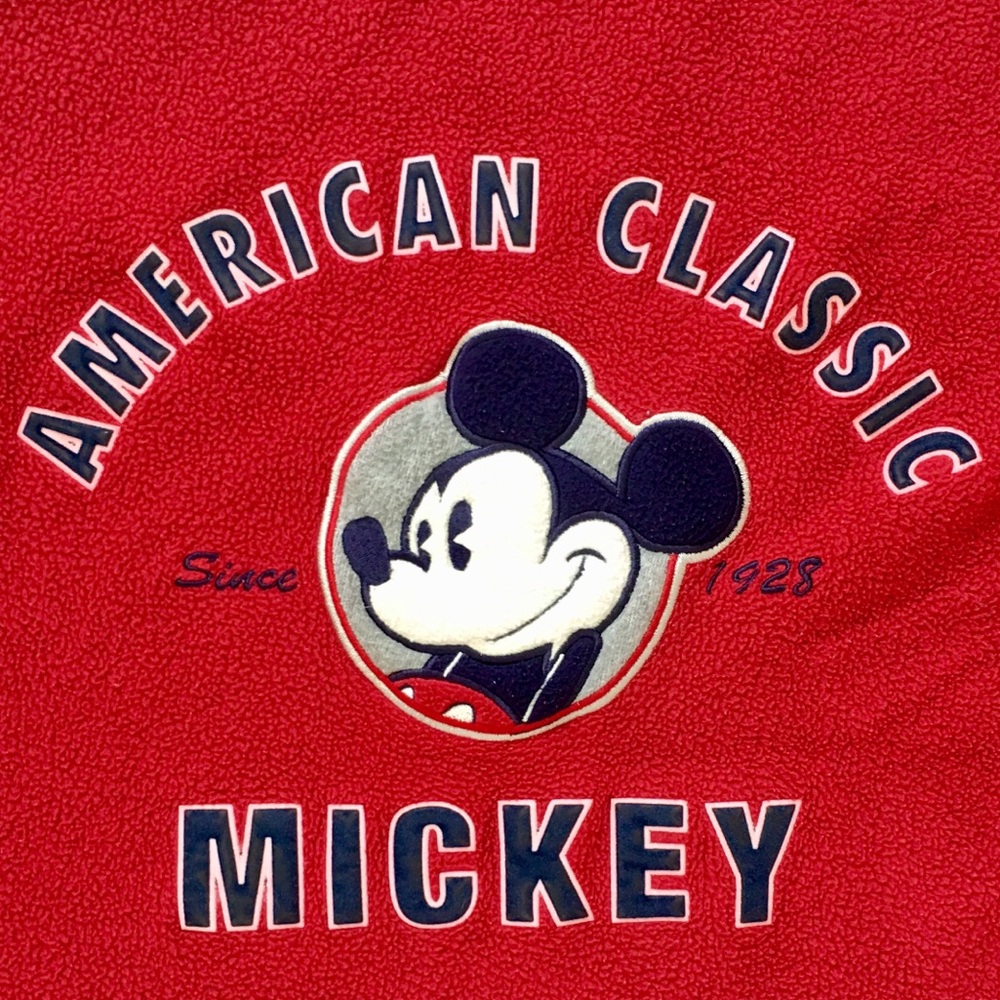Vintage American Classic Mickey Mouse Fleece